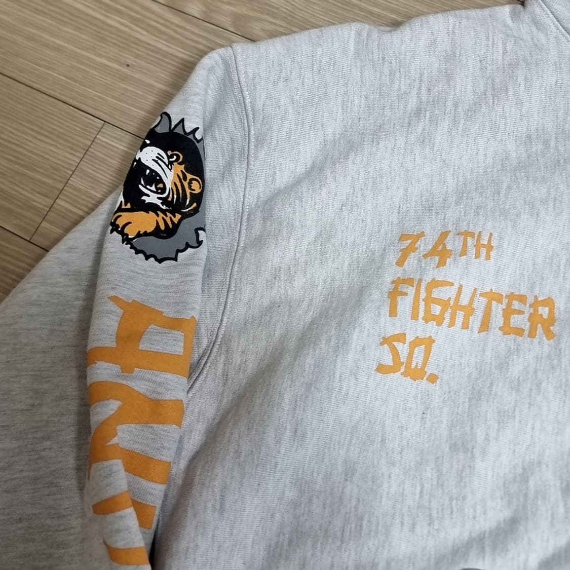 아웃스탠딩 74th Fighter 플라잉타이거  후드티(100-105) 상품이미지3