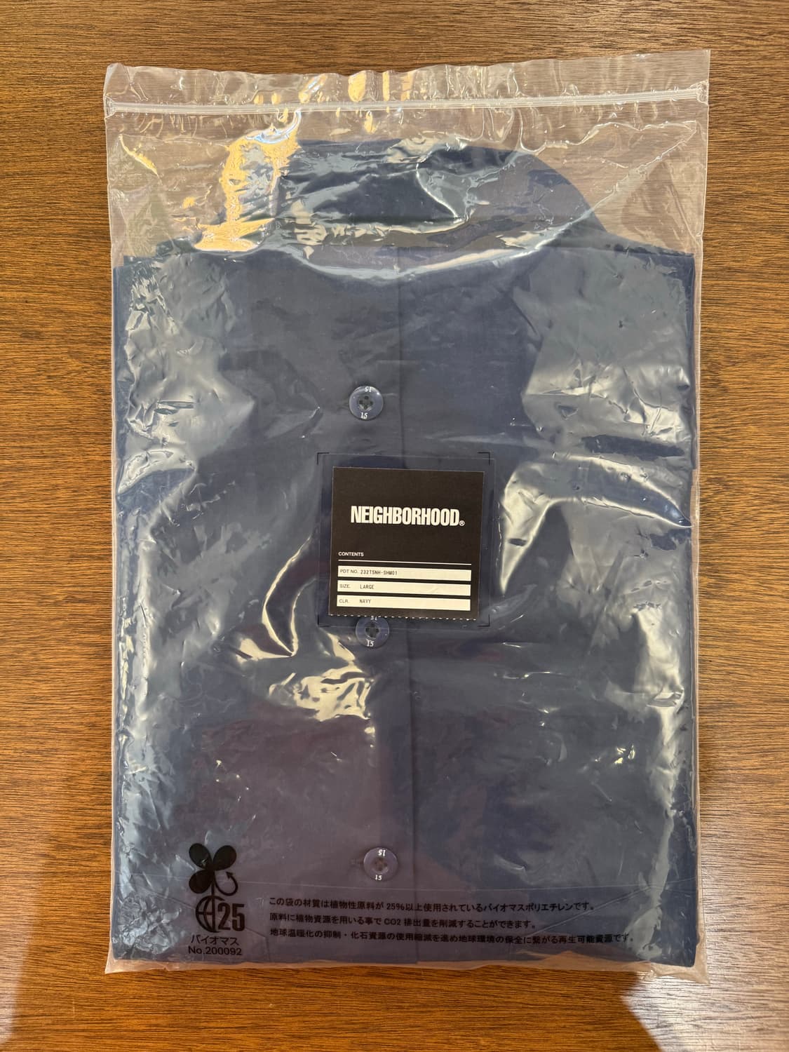 [L] 네이버후드 클래식 워크셔츠 네이비  상품이미지10