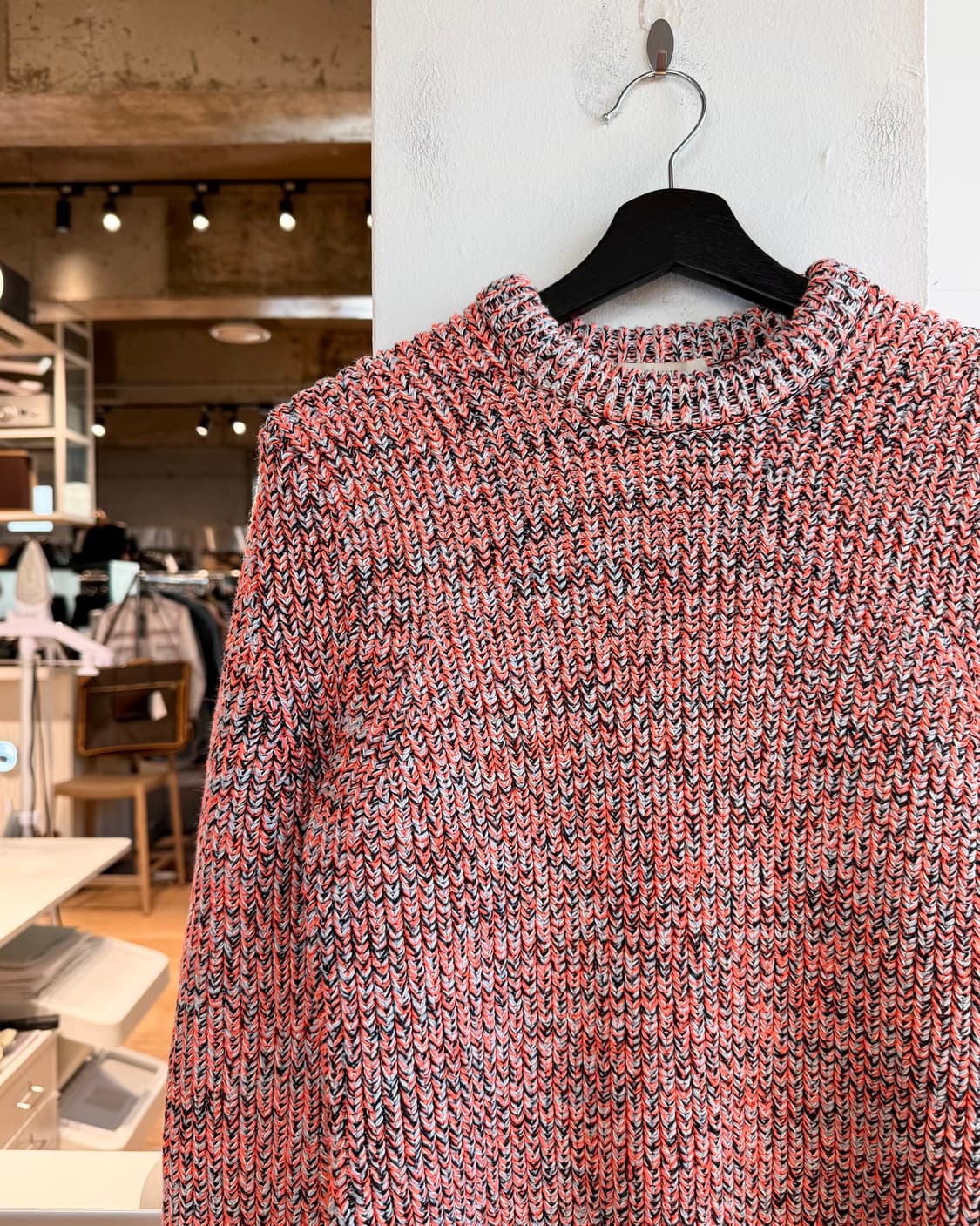 셀린느 오렌지 믹스컬러 코튼 니트  상품이미지4