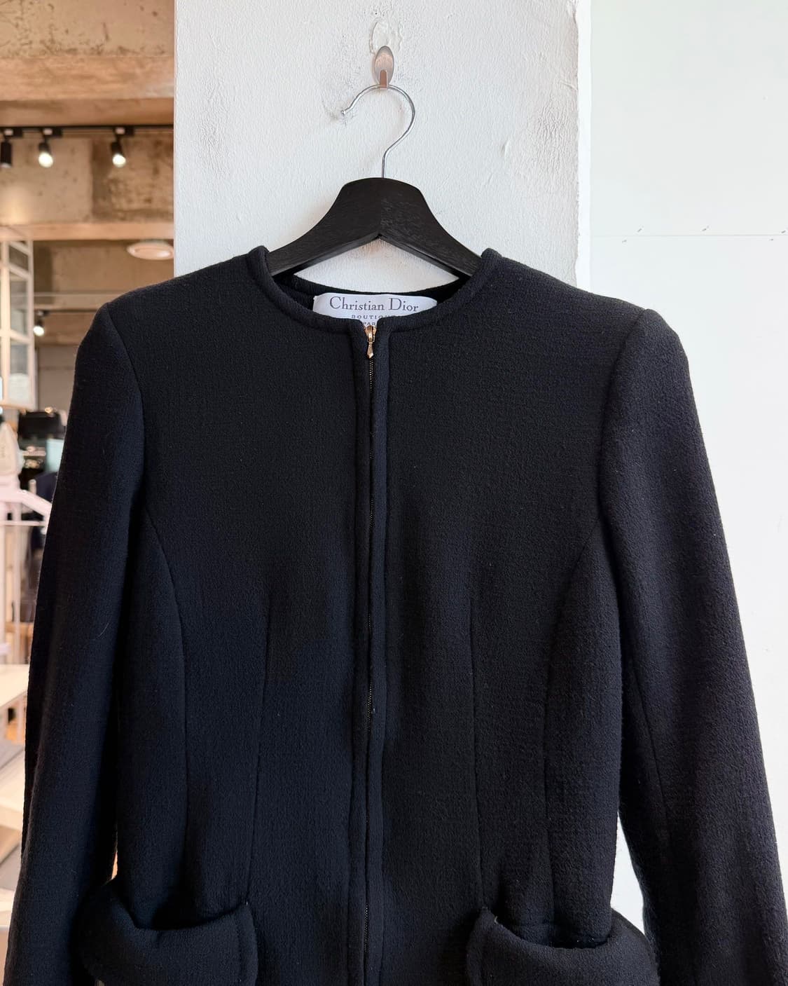 크리스찬 디올 부티크 블랙 울 자켓  상품이미지3