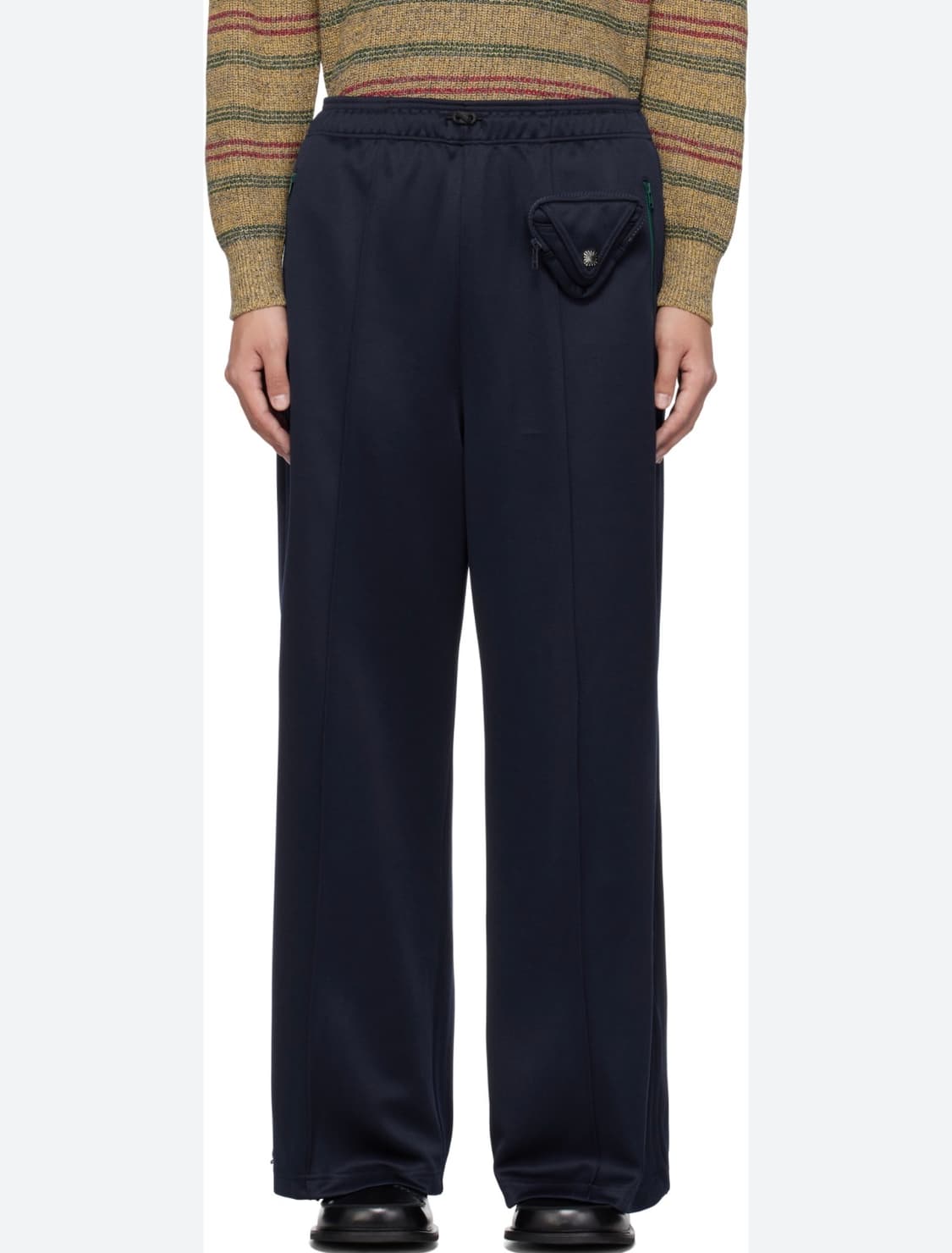 [46] 토가 바릴리스 와이드 레그 저지 트랙팬츠 네이비  상품이미지8