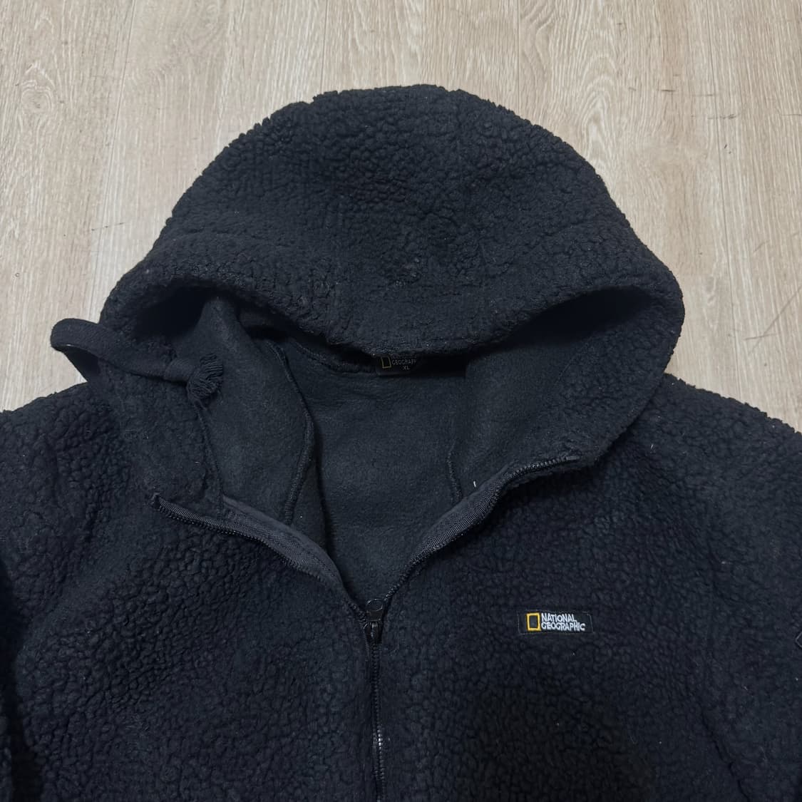 내셔널지오그래픽 남성 뽀글이 후리스 자켓 XL/105 상품이미지2