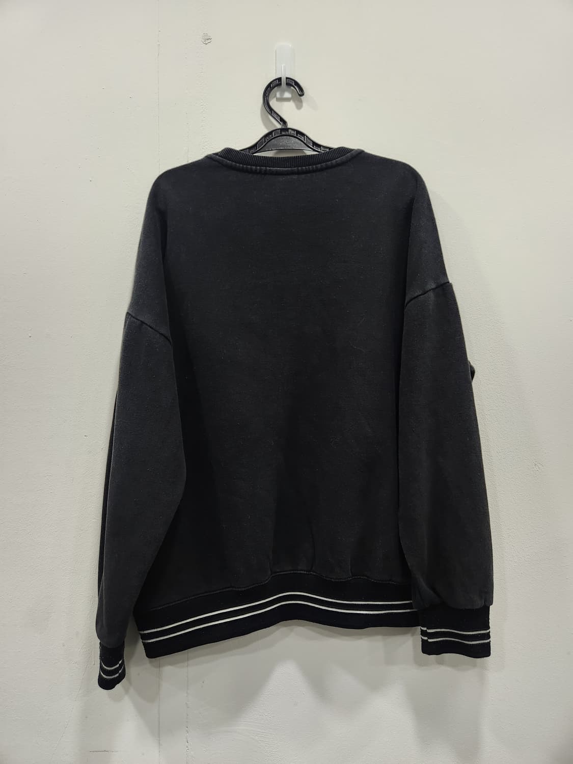 앱놀머씽 USA 블랙 맨투맨 티셔츠 남성 100사이즈 상품이미지4