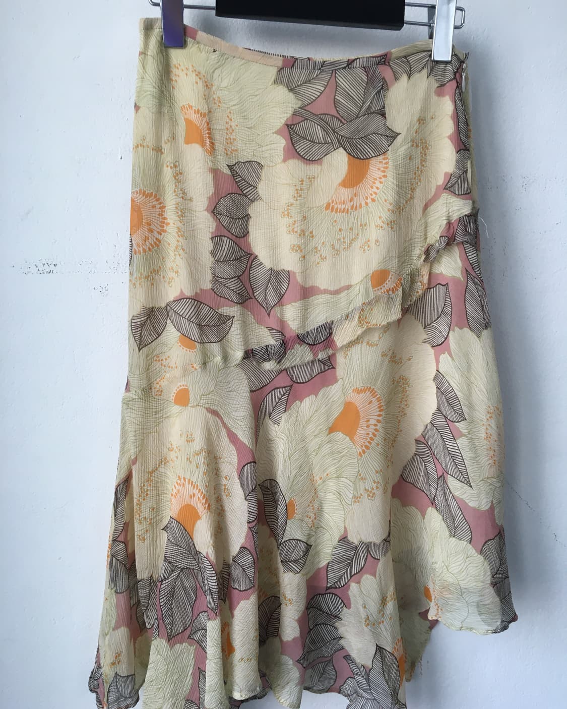 Pattern unbalanced skirt 상품이미지2