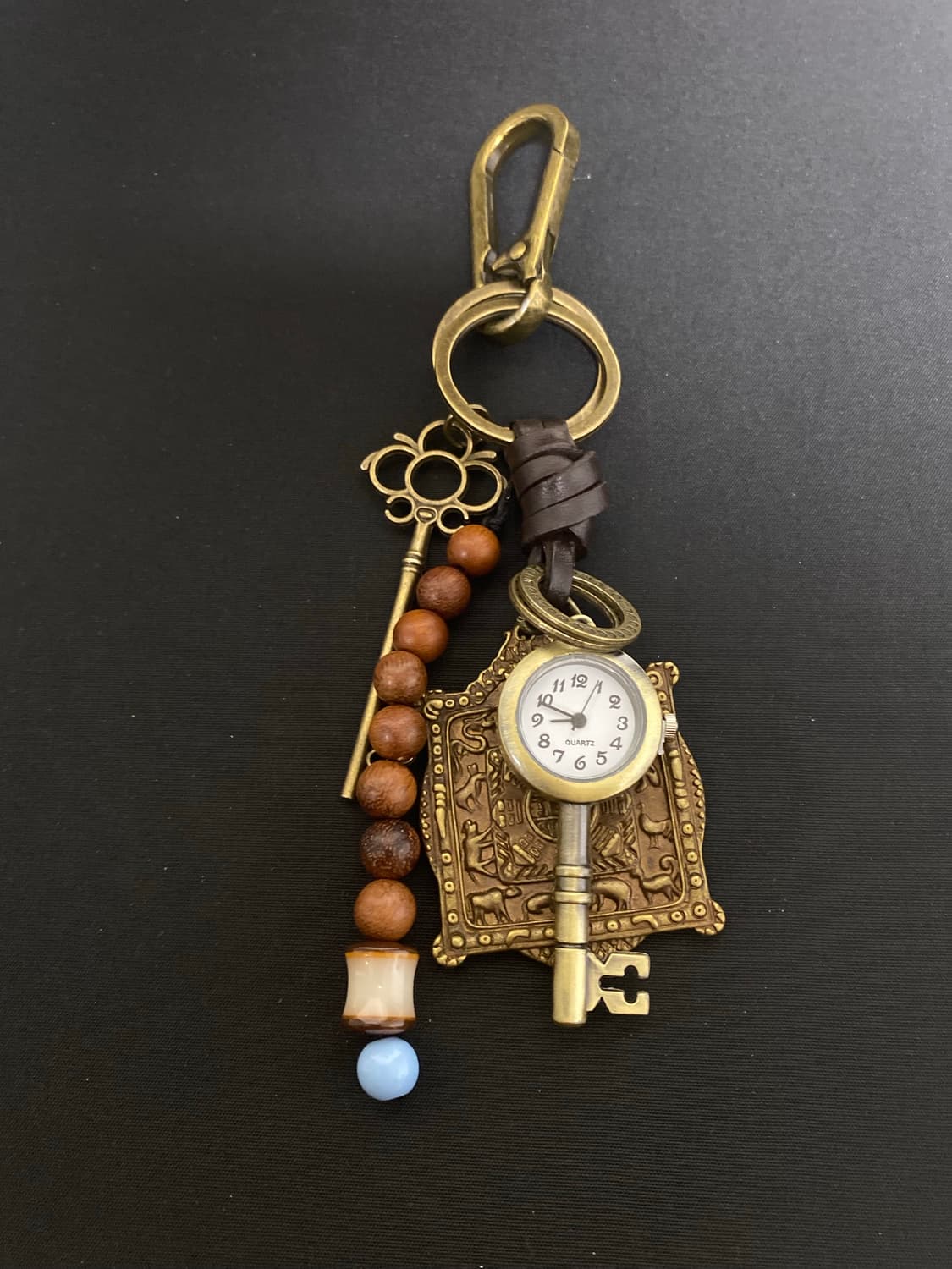 브론즈 행운 부적 타임 키링 상품이미지1