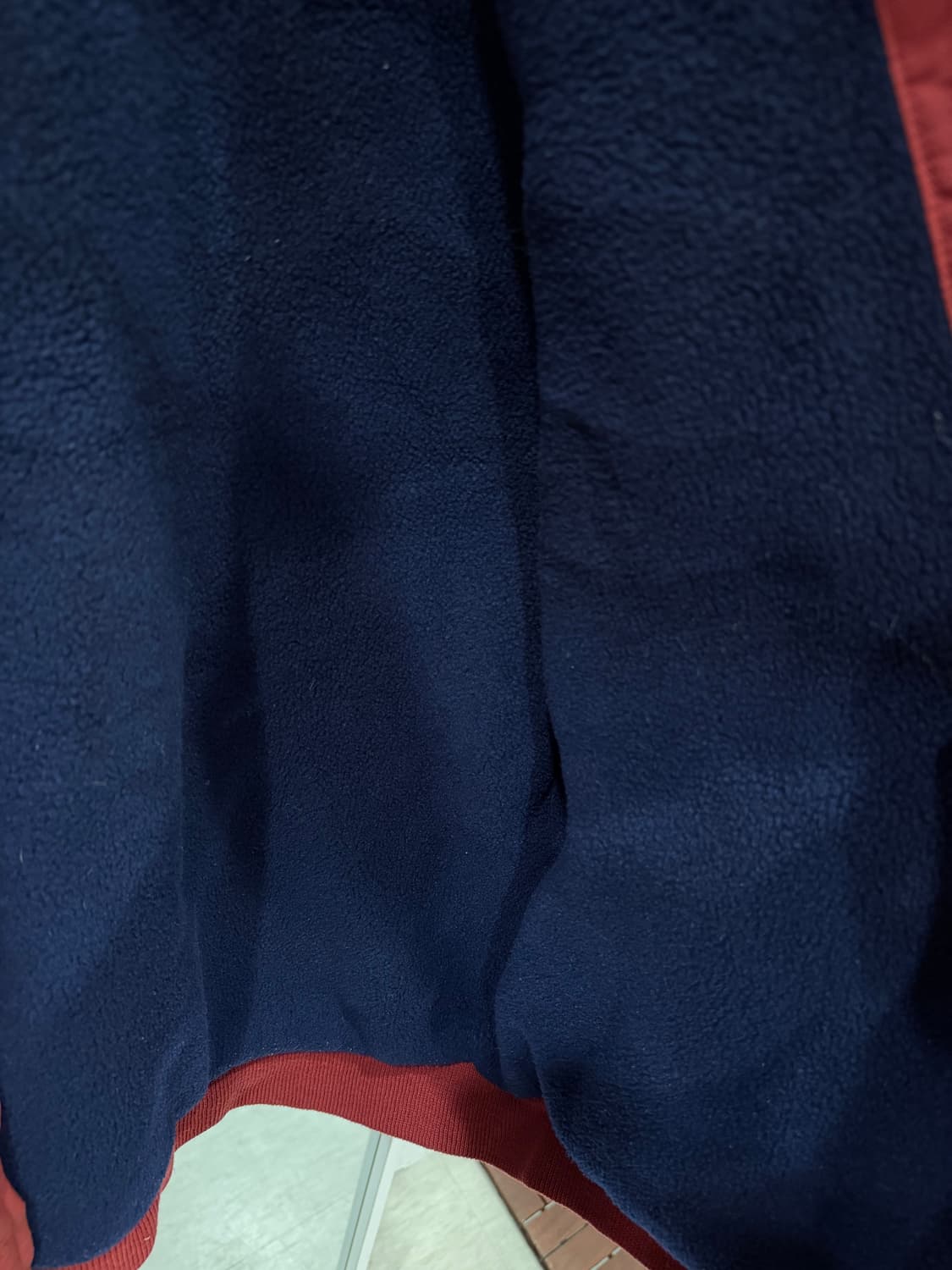 00s L.L.Bean 엘엘빈 플리스 웜업 나일론 봄버 자켓 상품이미지5