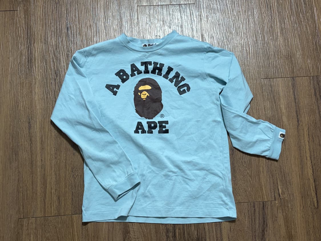 베이프 롱슬리브 키즈150 상품이미지1