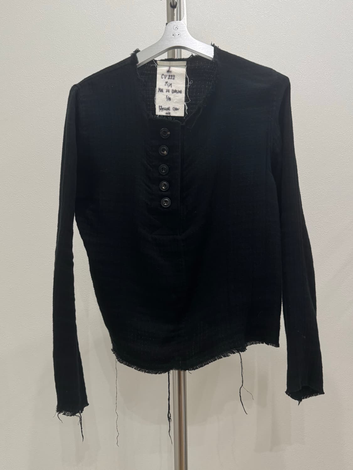 존 알렉산더 스켈튼 J.A.S CVIII 거즈 헨리넥 셔츠 상품이미지3