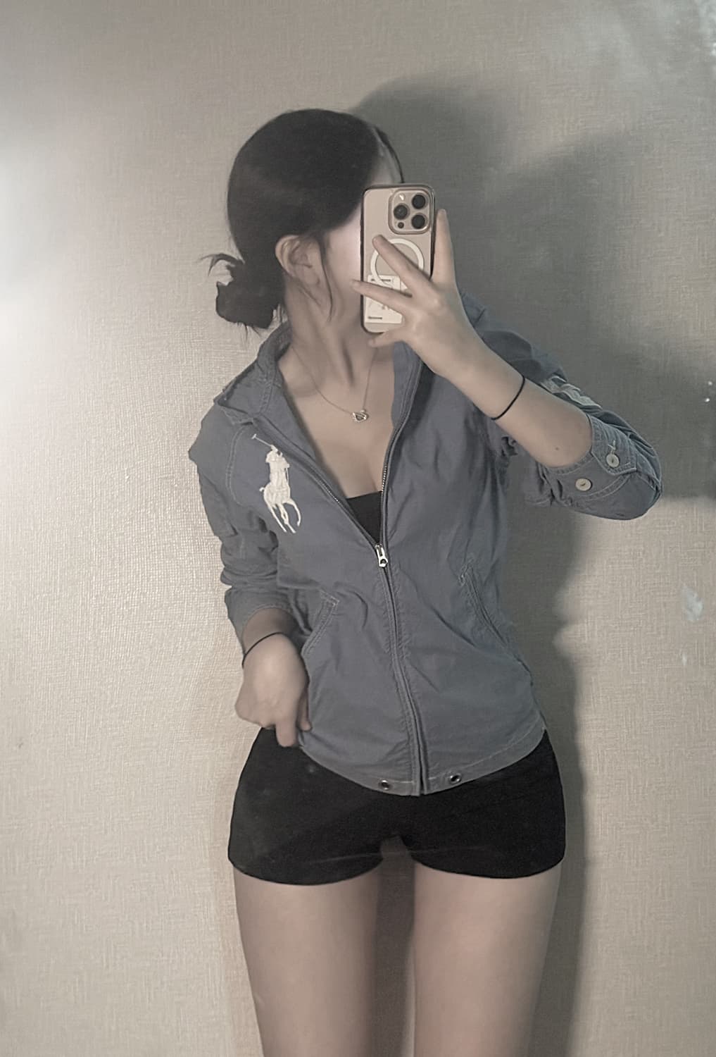 빅포니 블루 아우터 상품이미지1