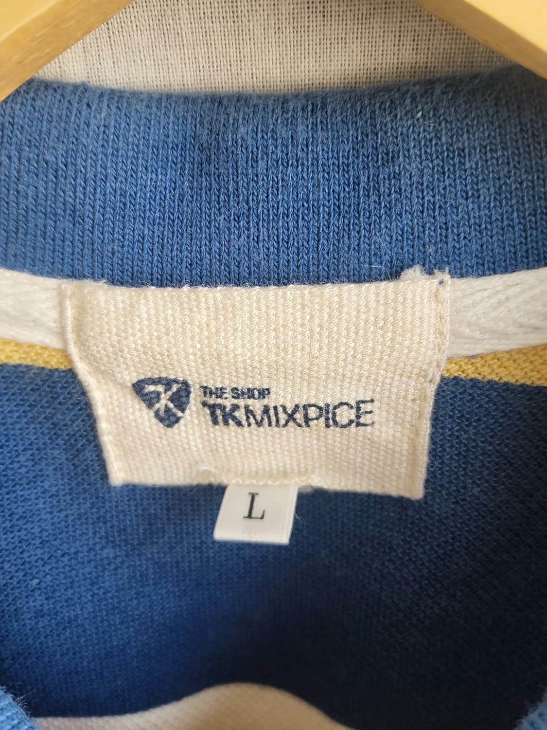 타케오키쿠치 남성용 반팔 카라티셔츠 폴리 혼방 L사이즈 상품이미지5