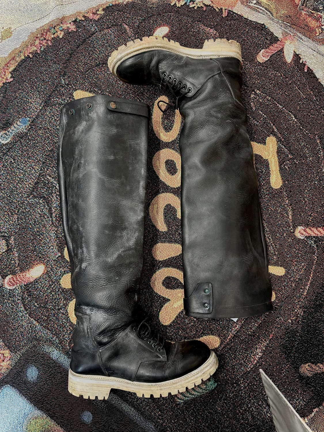 릭오웬스 무디 오버 레이스 부츠 (코끼리부츠) 상품이미지2