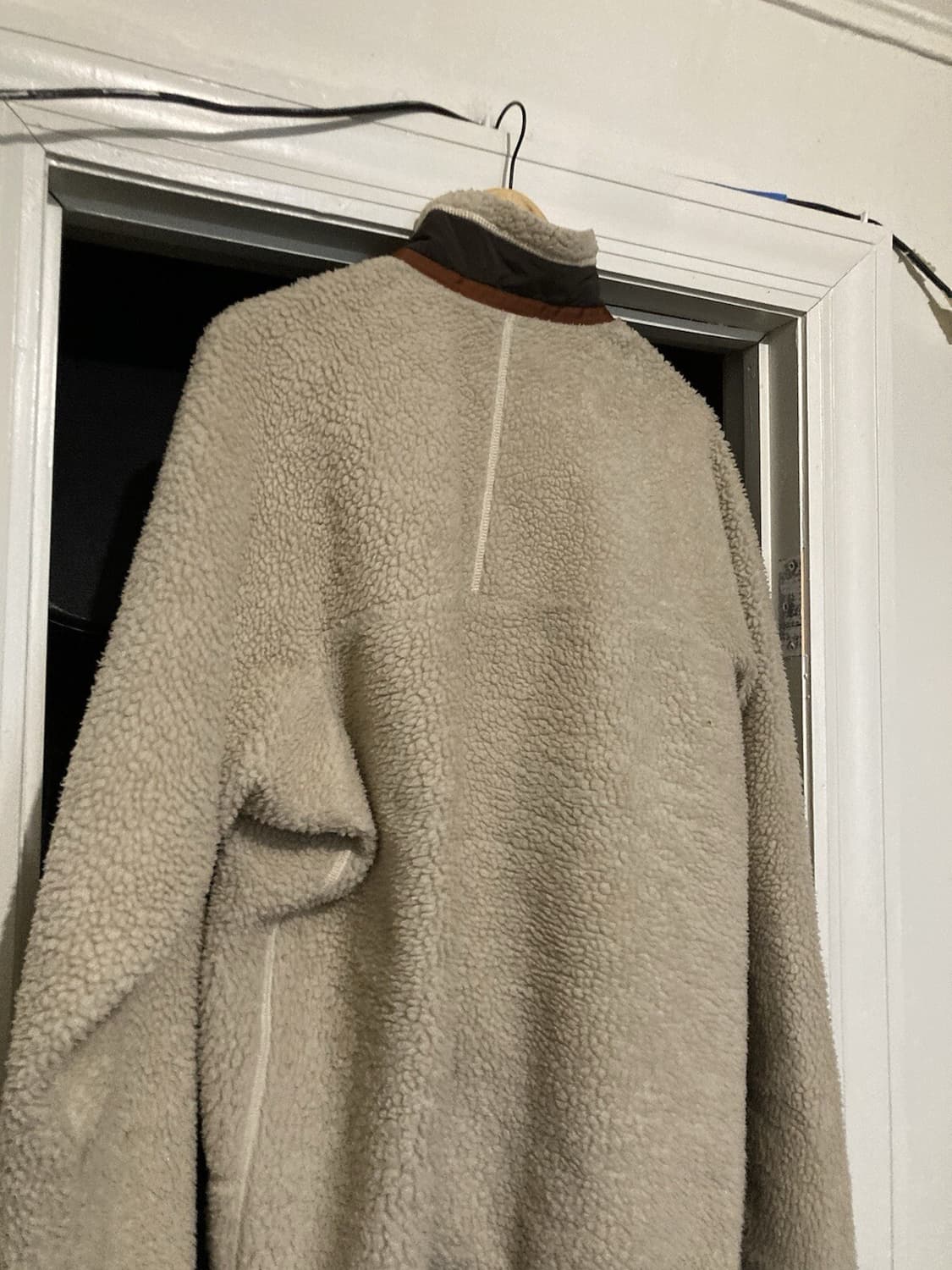 파타고니아 클래식 레트로-X 플리스 자켓 내추럴/애쉬 탄 상품이미지5