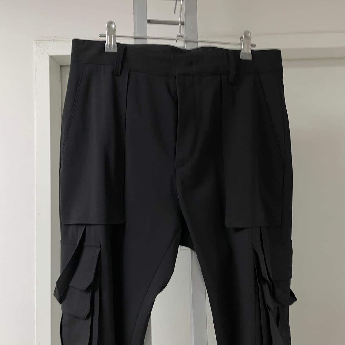 준지 카고 팬츠 블랙 48 상품이미지2