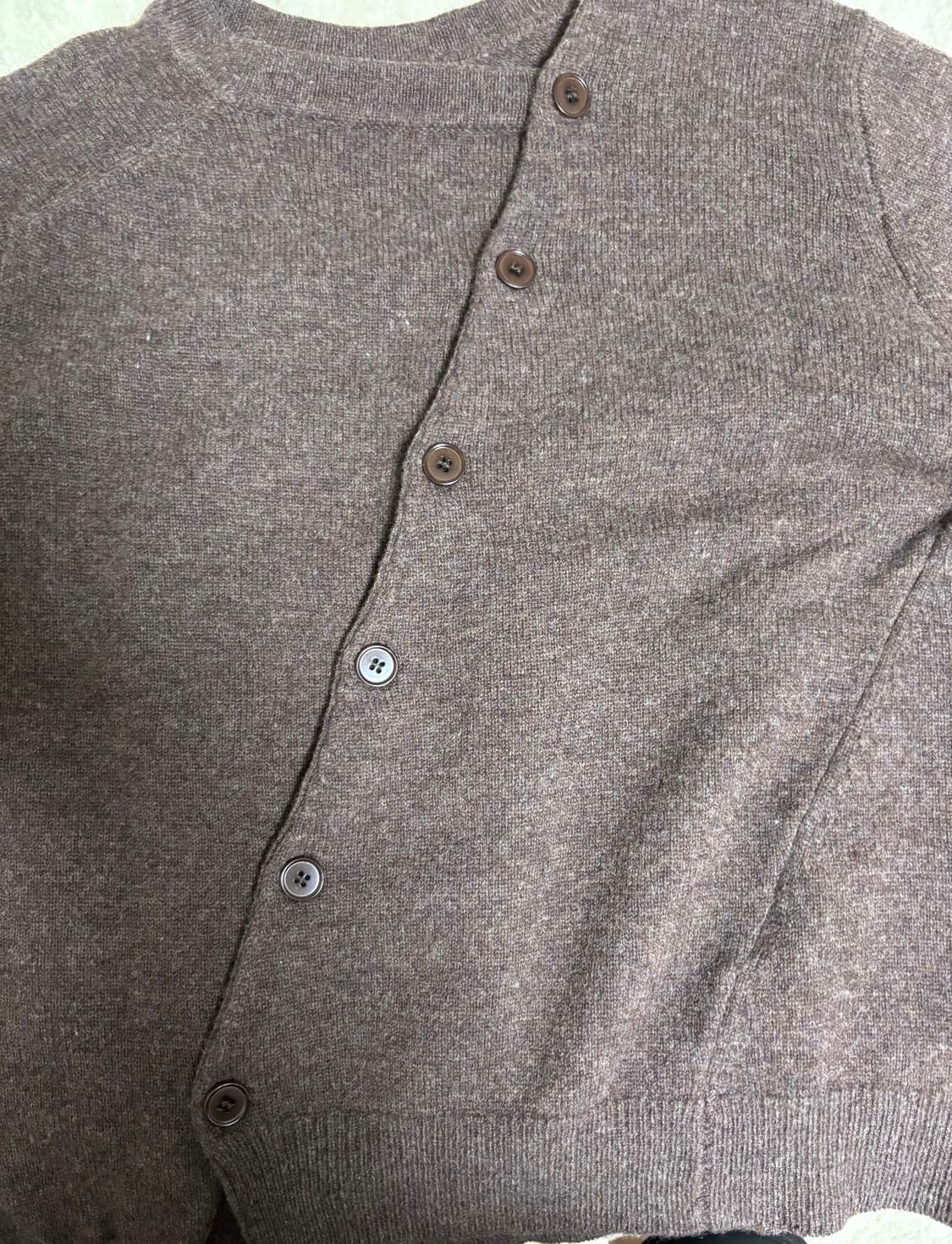 EE 2 way cardigan brown 상품이미지1