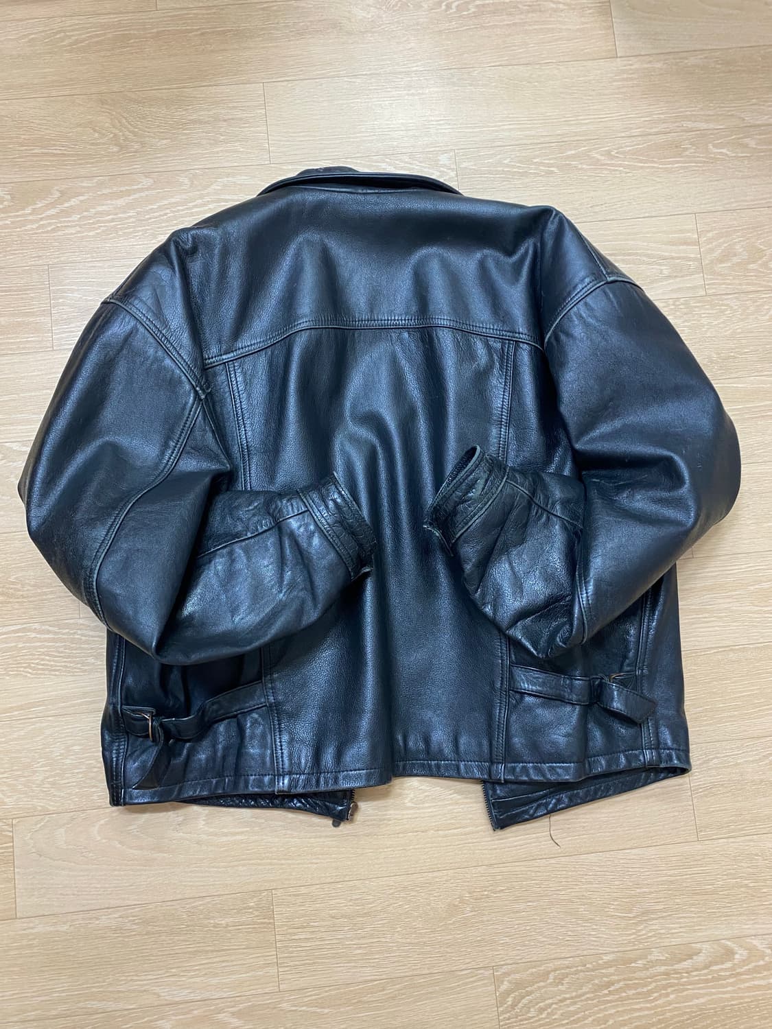 빈티지 레더 자켓 (XL) 상품이미지4