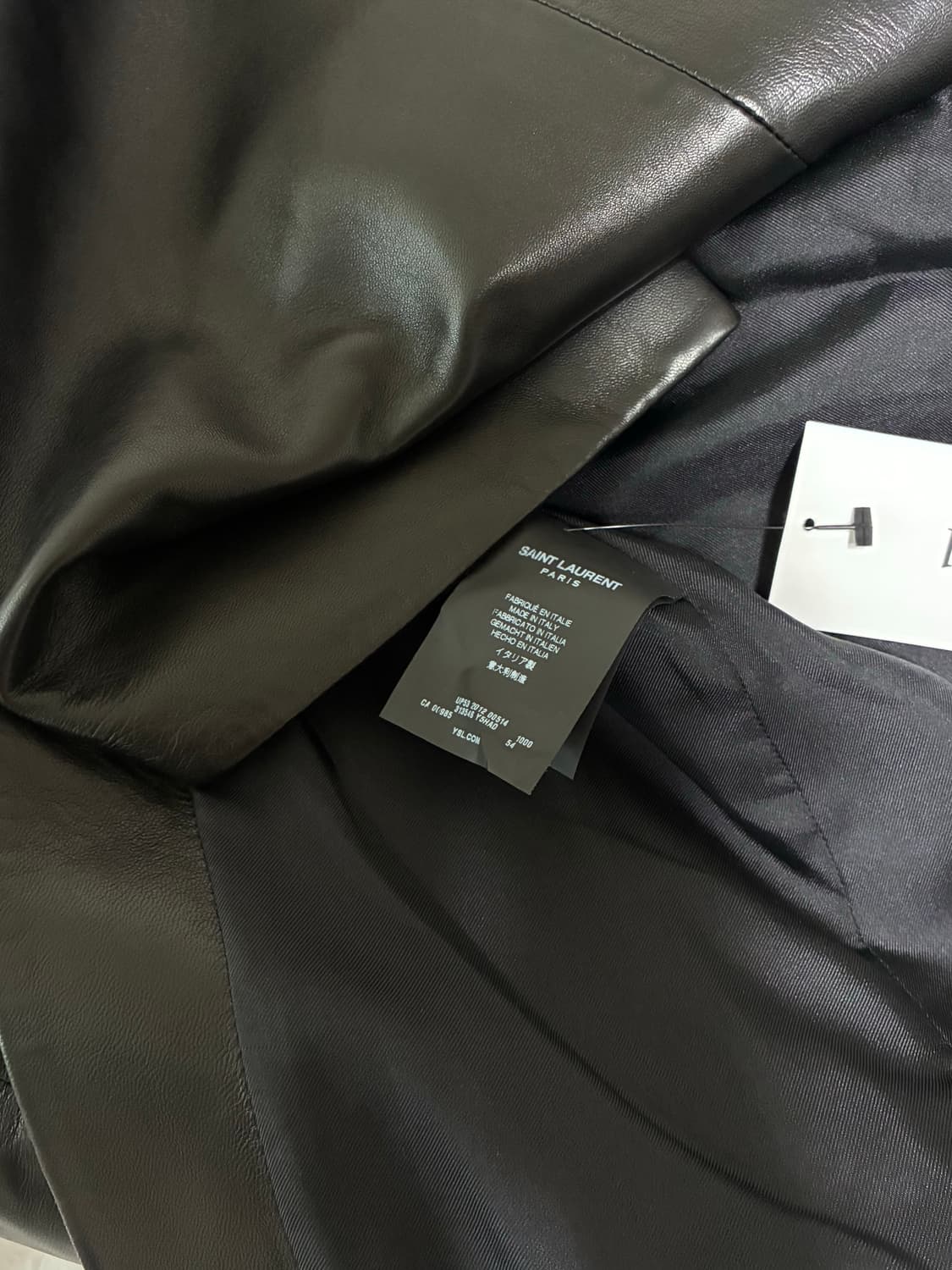 [54] 생로랑 13 OG 카페레이서 레더자켓 상품이미지3