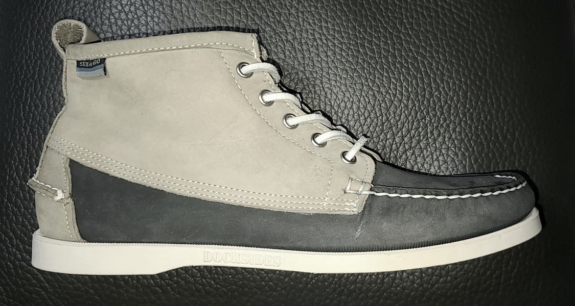 세바고 비콘 스웨이드 미드부츠 네이비/연그레이 270mm 상품이미지5