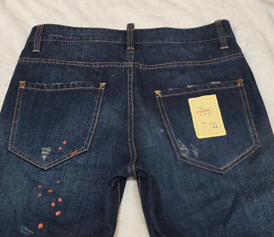 DSQUARED 디스퀘어드 룩키진8 데님 팬츠 상품이미지5