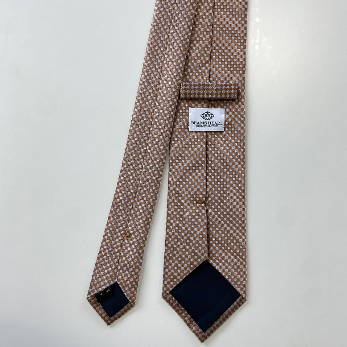 빔즈하트 (BEAMS HEART) 정품 명품 넥타이 7.8cm 상품이미지2