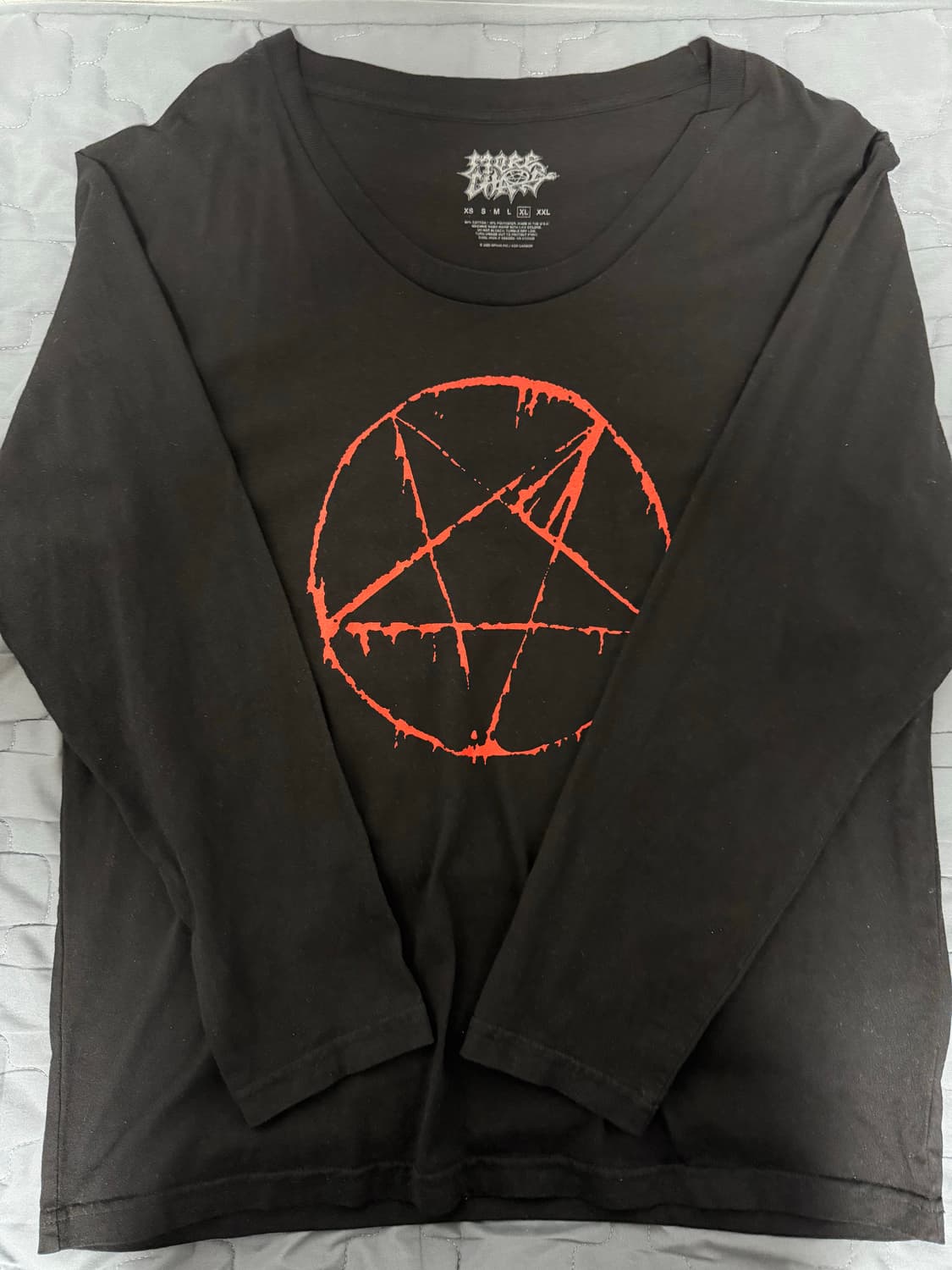 Ken Carson More Chaos Pentagram 롱슬리브 상품이미지1