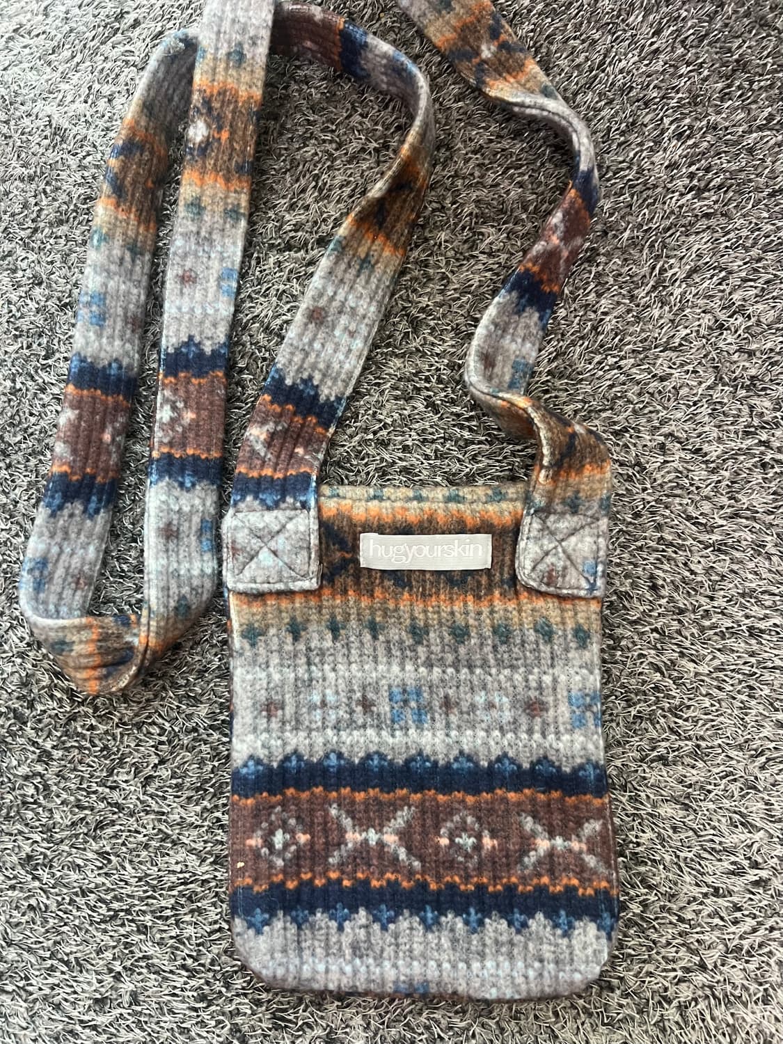 허그유어스킨 빈티지 미니니트백 vintage mini cross bag 상품이미지2