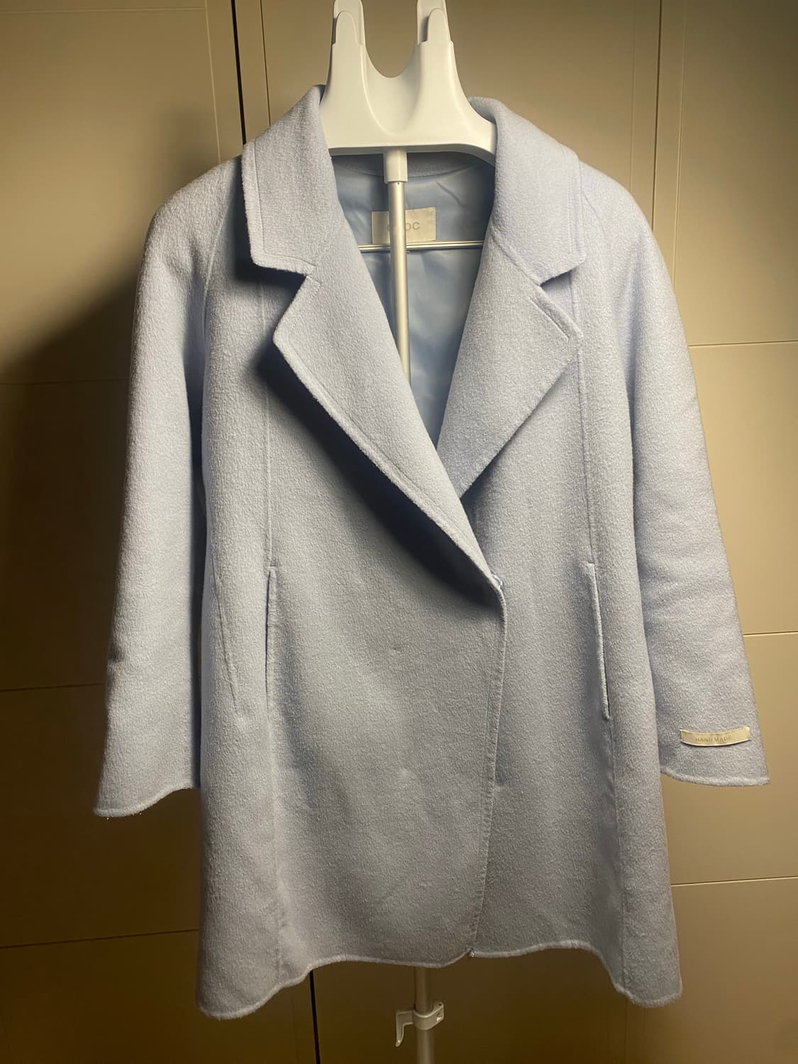 OZOC 하늘색 핸드메이드 코트 55 상품이미지1