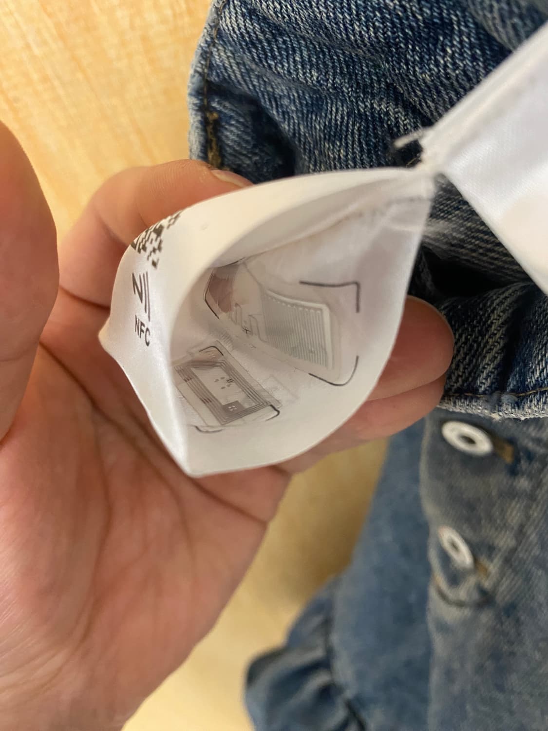 MIU MIU denim frill skirt 미우미우 프릴 스커트 상품이미지10