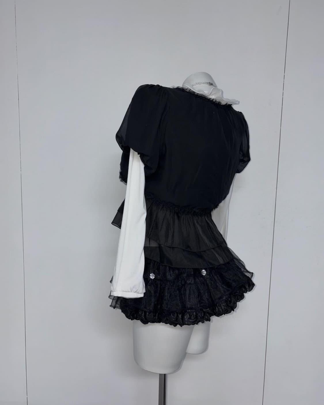 공겜여주 블랙 앤 화이트 로맨틱고스 3pcs 세트🖤 상품이미지2