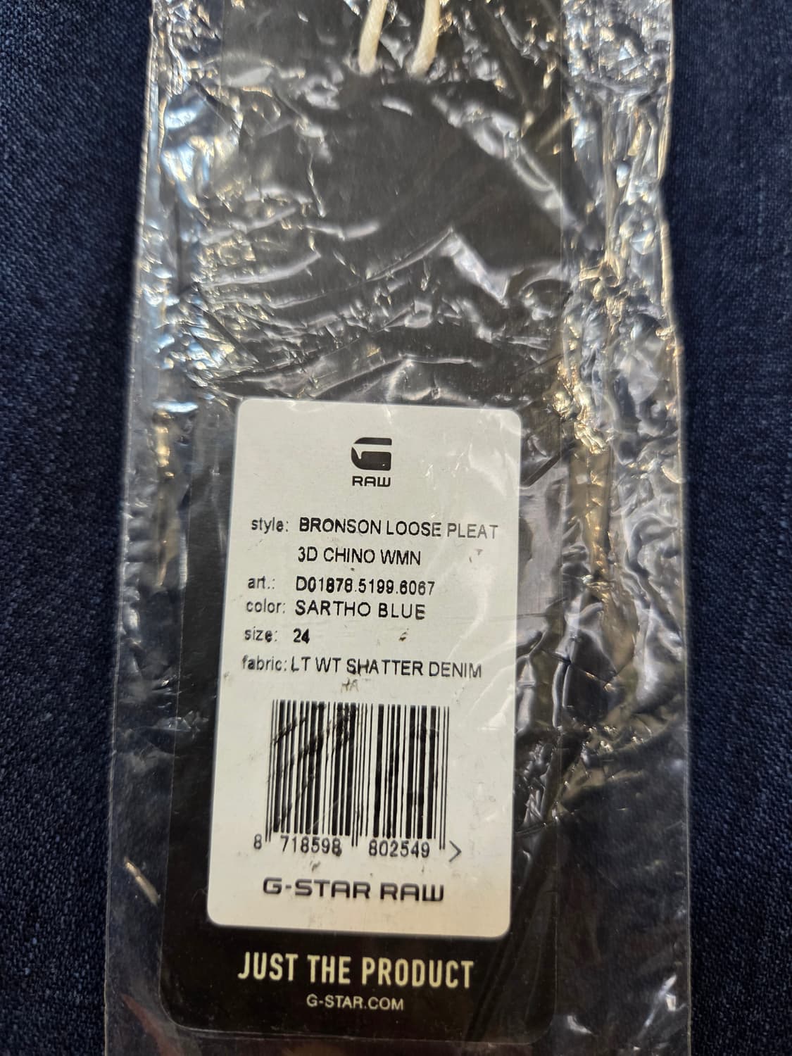 G-Star RAW 다크 데님 와이드 팬츠(24) 상품이미지6