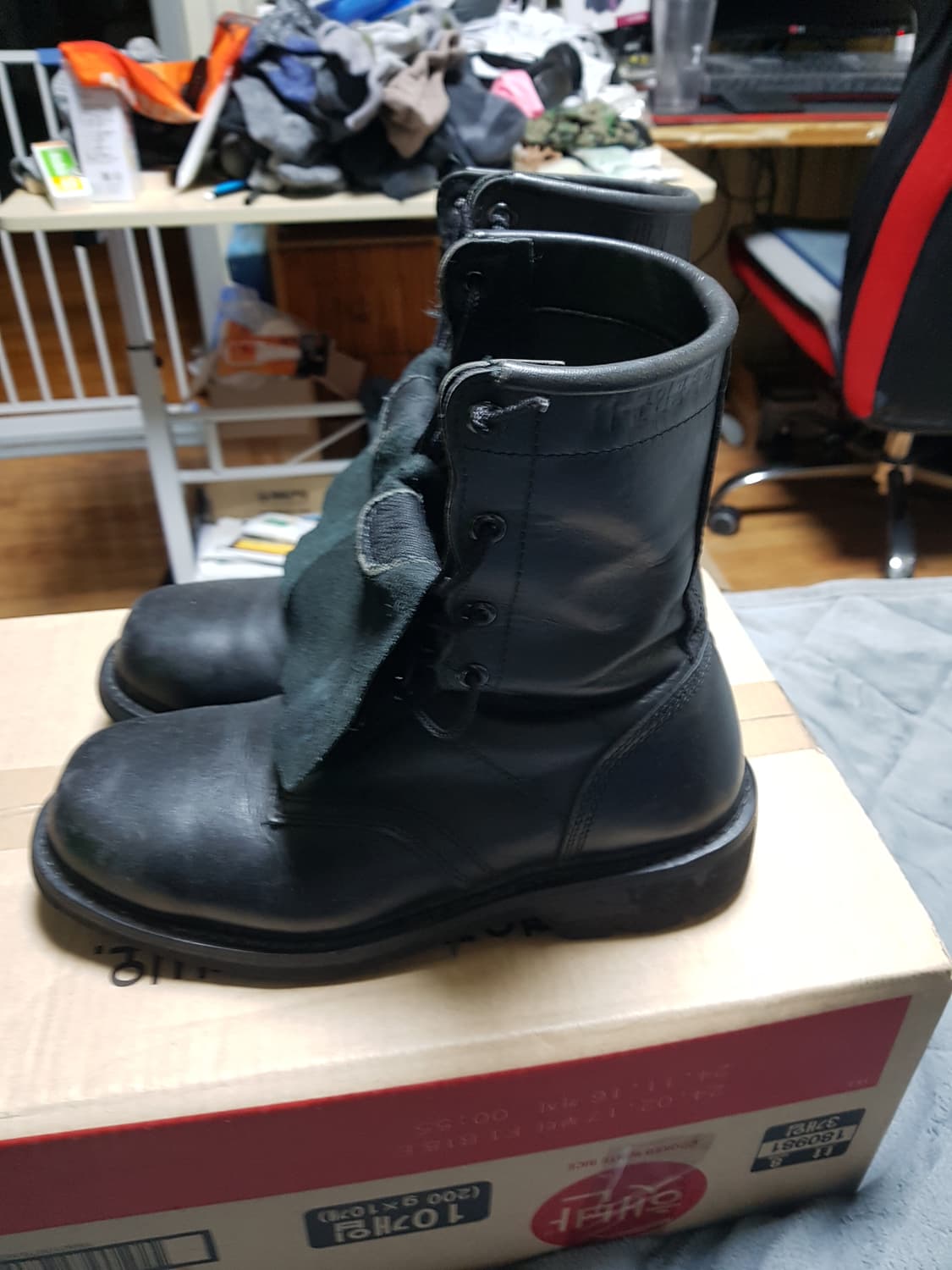 개선 봉합식 전투화 군화 255M 판매 상품이미지2