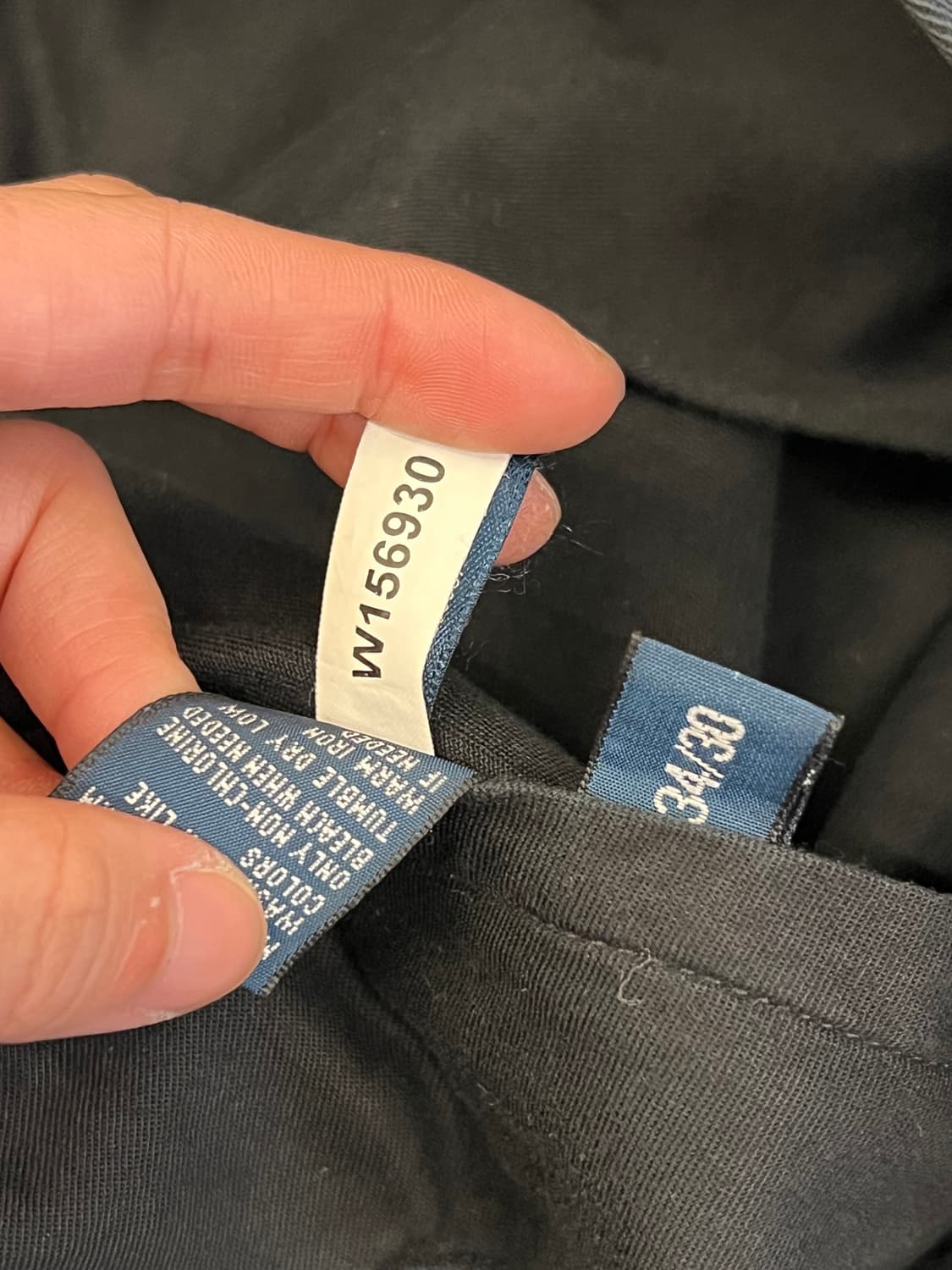 폴로 랄프로렌 블랙 치노팬츠 처분 34 상품이미지5