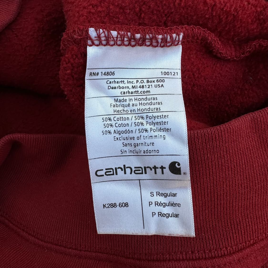 칼하트 사이드라인 후드티 상품이미지5