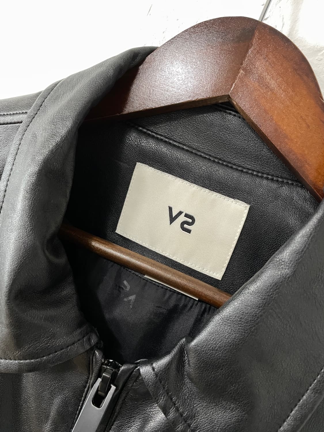 브이투 V2 비건 레더 자켓 상품이미지5