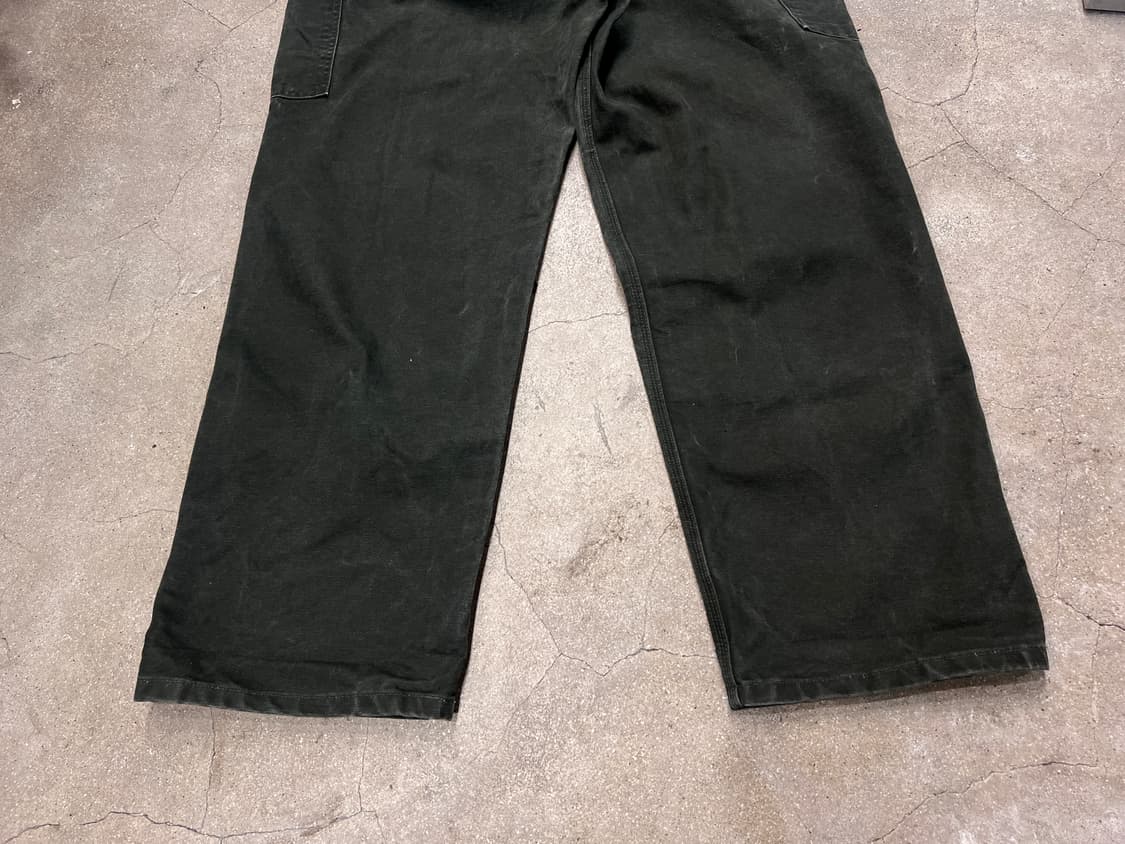 00’s 칼하트 더블니 오버롤 모스그린 상품이미지6