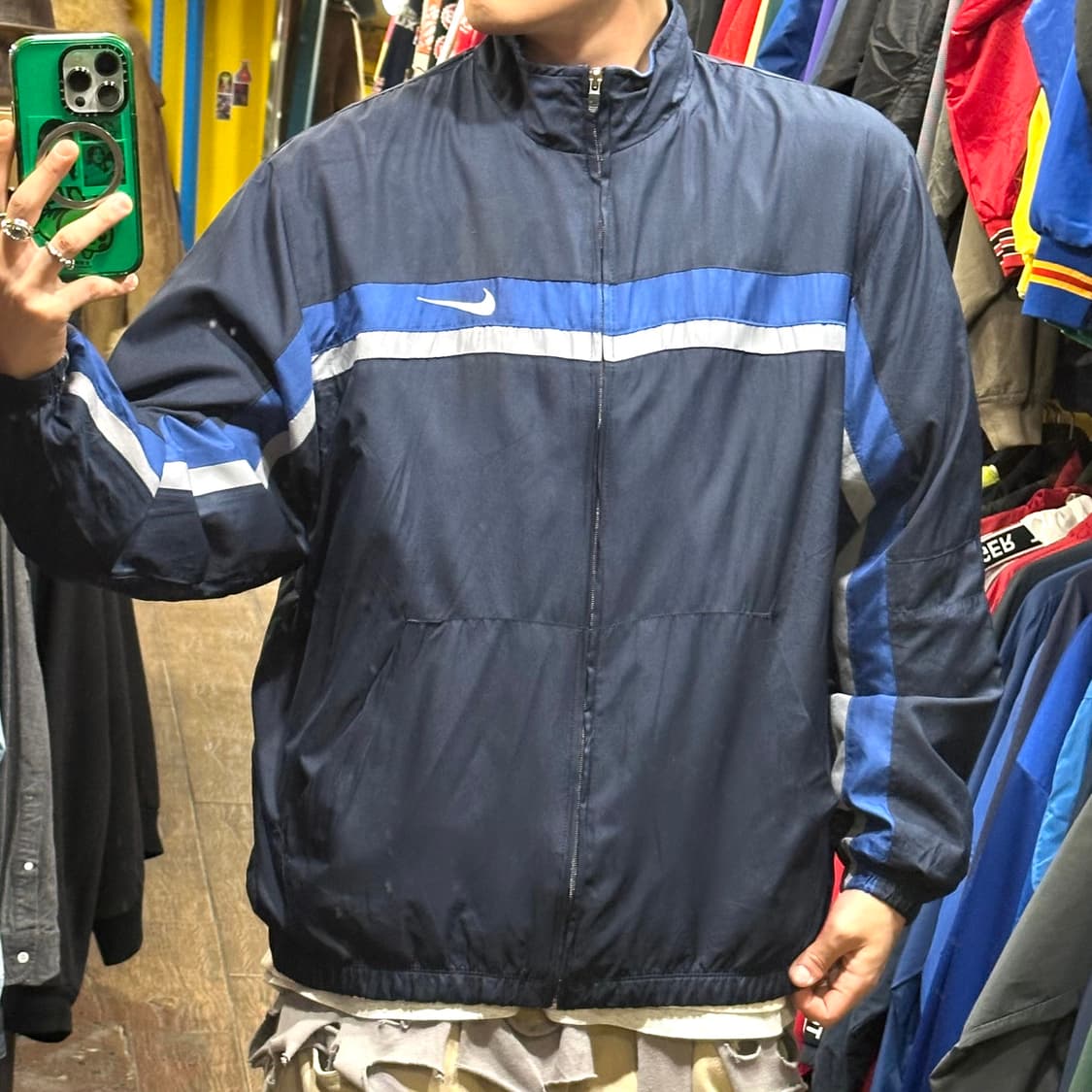 [HI] 나이키 바람막이 네이비 상품이미지2