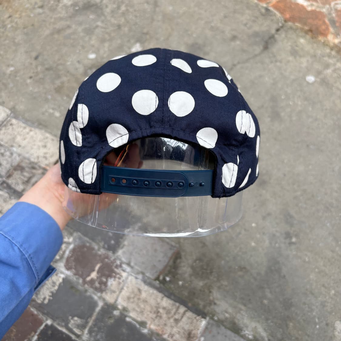 Vintage 빈티지 도트 땡땡이 볼캡 모자 상품이미지4