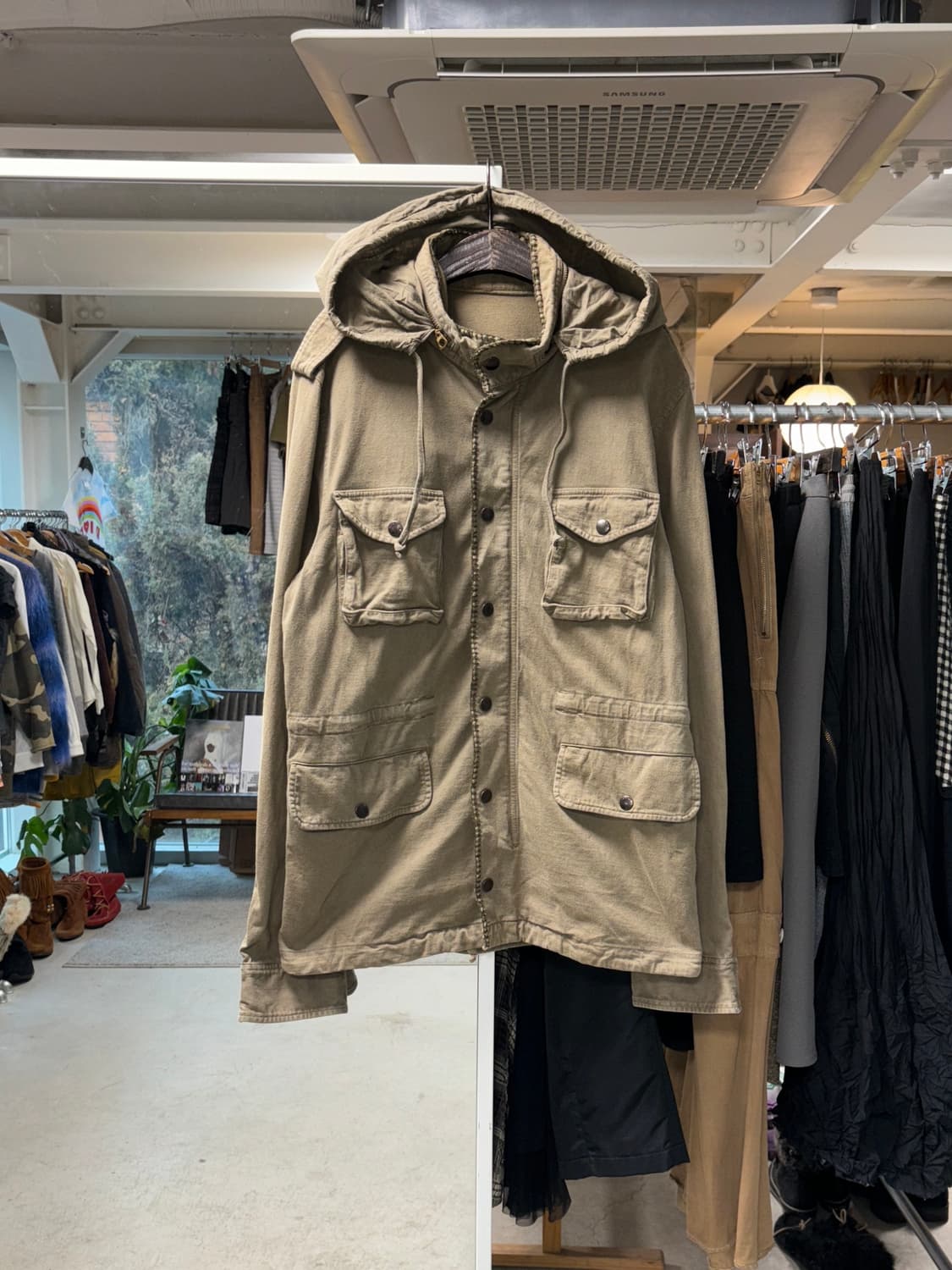 츠모리 치사토 필드 자켓 상품이미지1