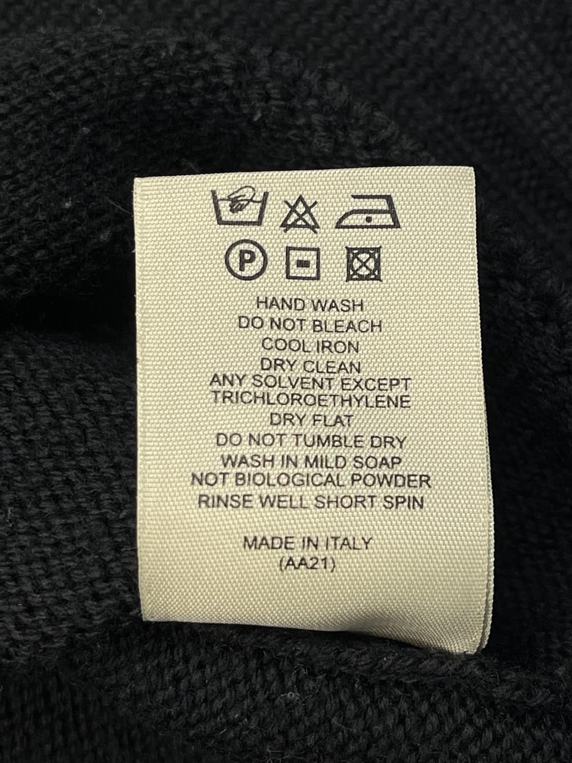 버버리 스냅 버튼 카라 울 니트 상품이미지8