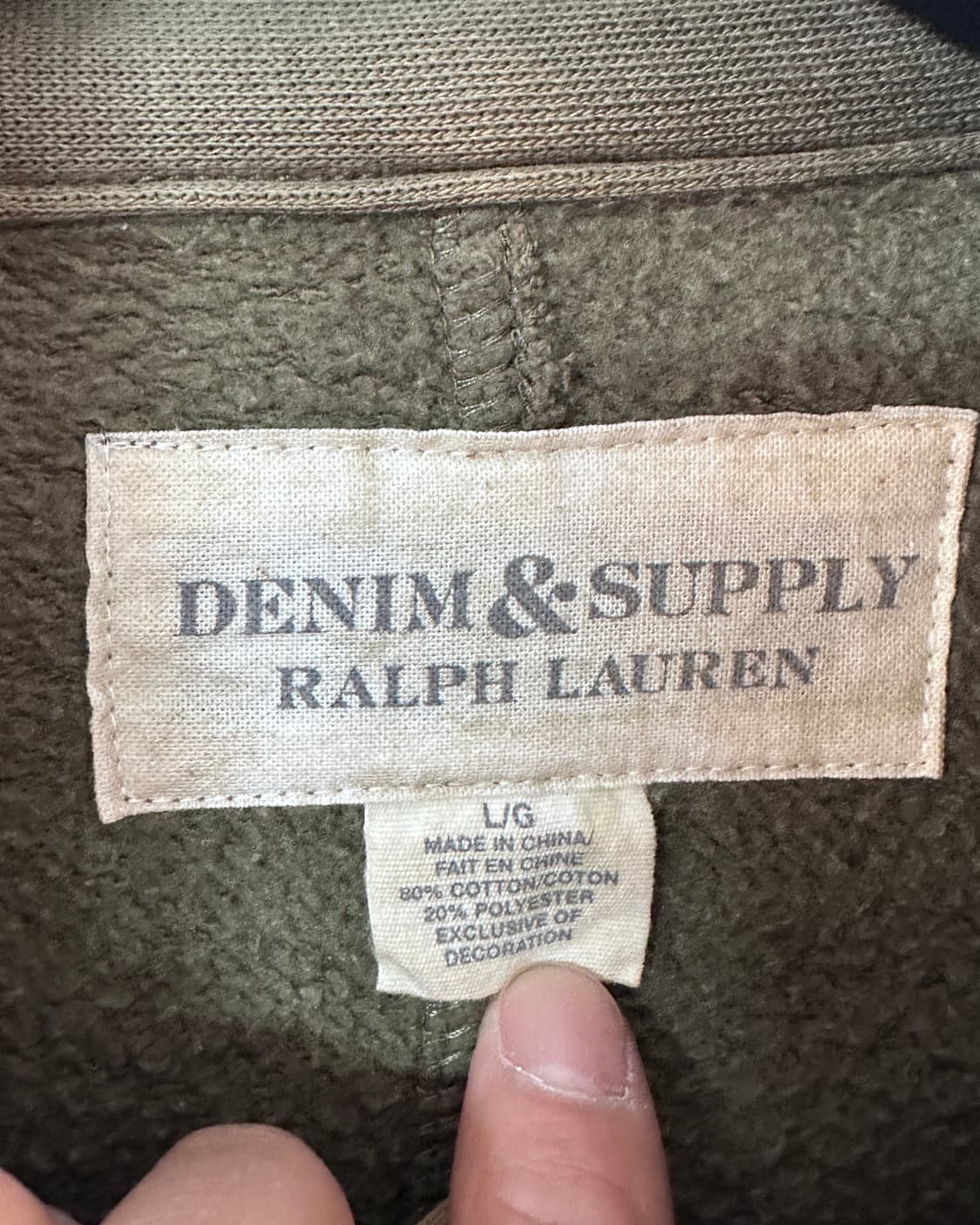 폴로 D&S 스웻 M-65 자켓 (va.72) 상품이미지8