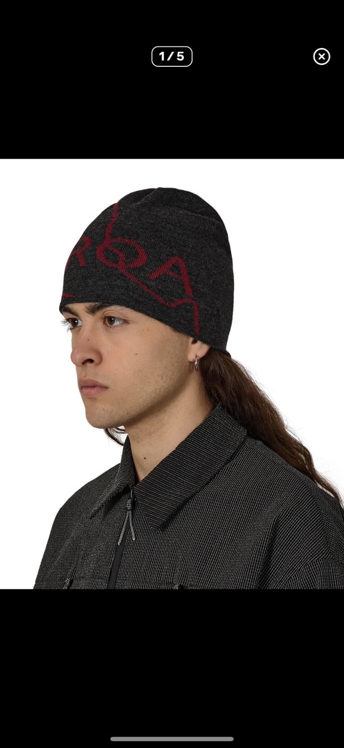 [새상품]ROA 로고 울 비니 상품이미지1