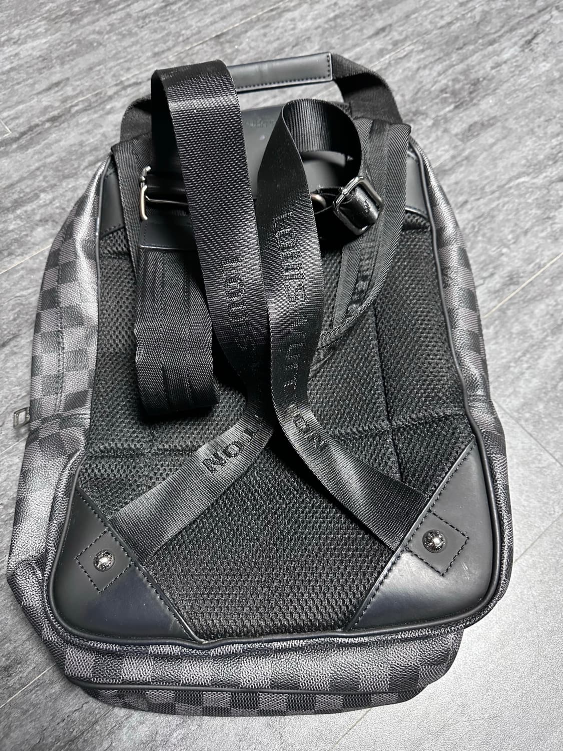 그래이+블랙 백팩(남녀공용) 상품이미지4