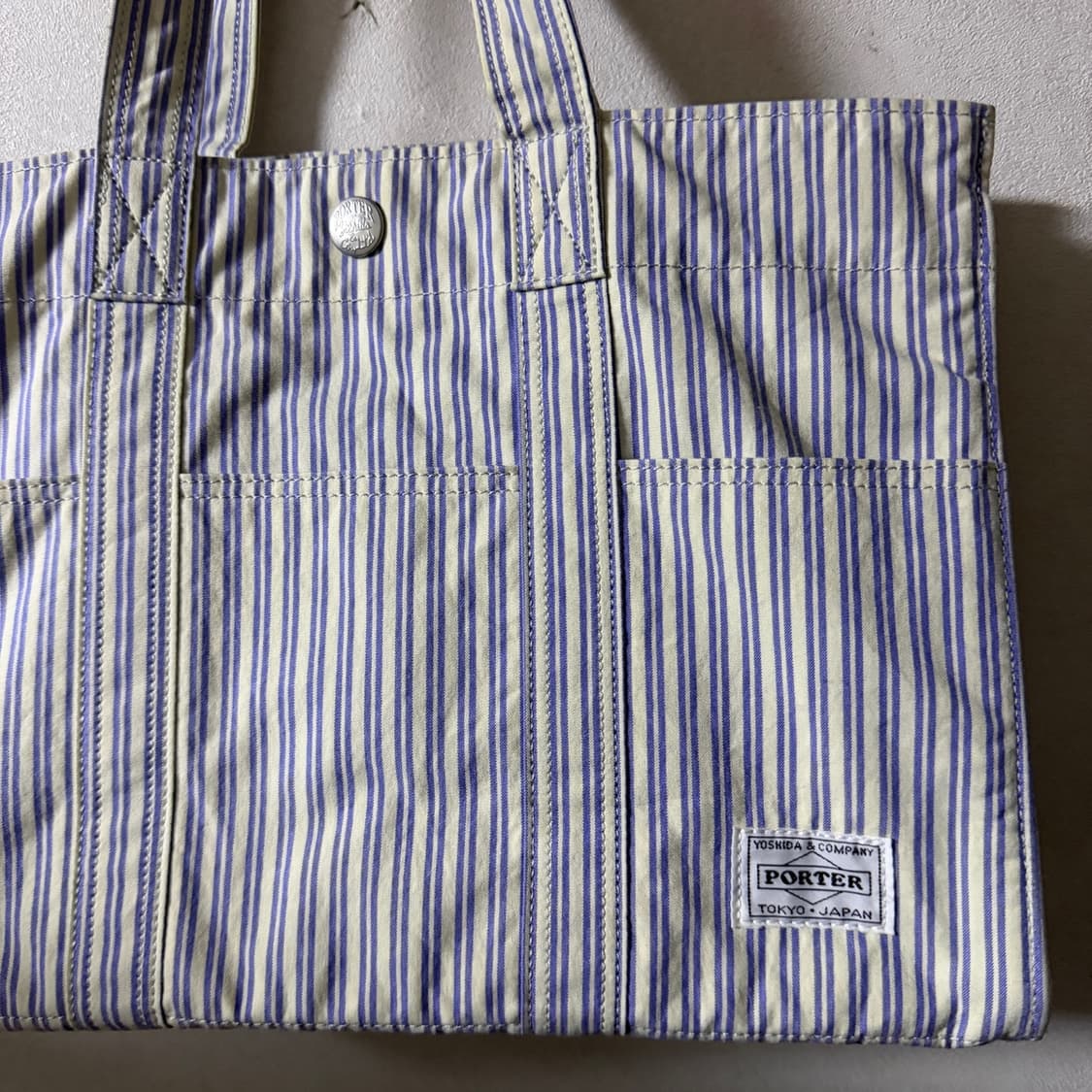 요시다포터 70주년 한정 토트 스카이블루 상품이미지6