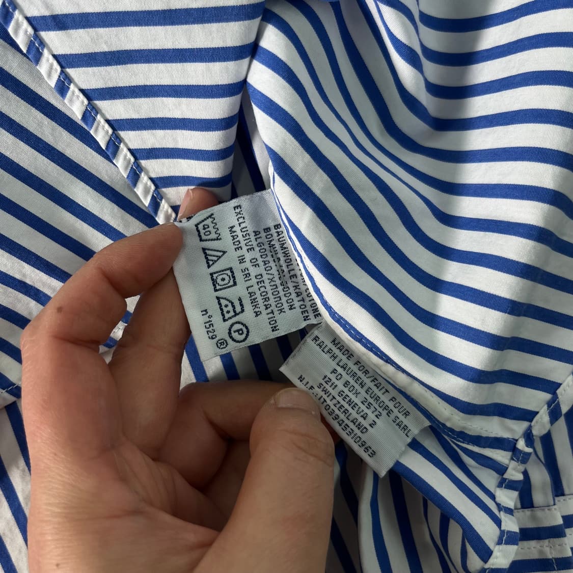 100 폴로랄프로렌 스트라이프 셔츠 상품이미지5