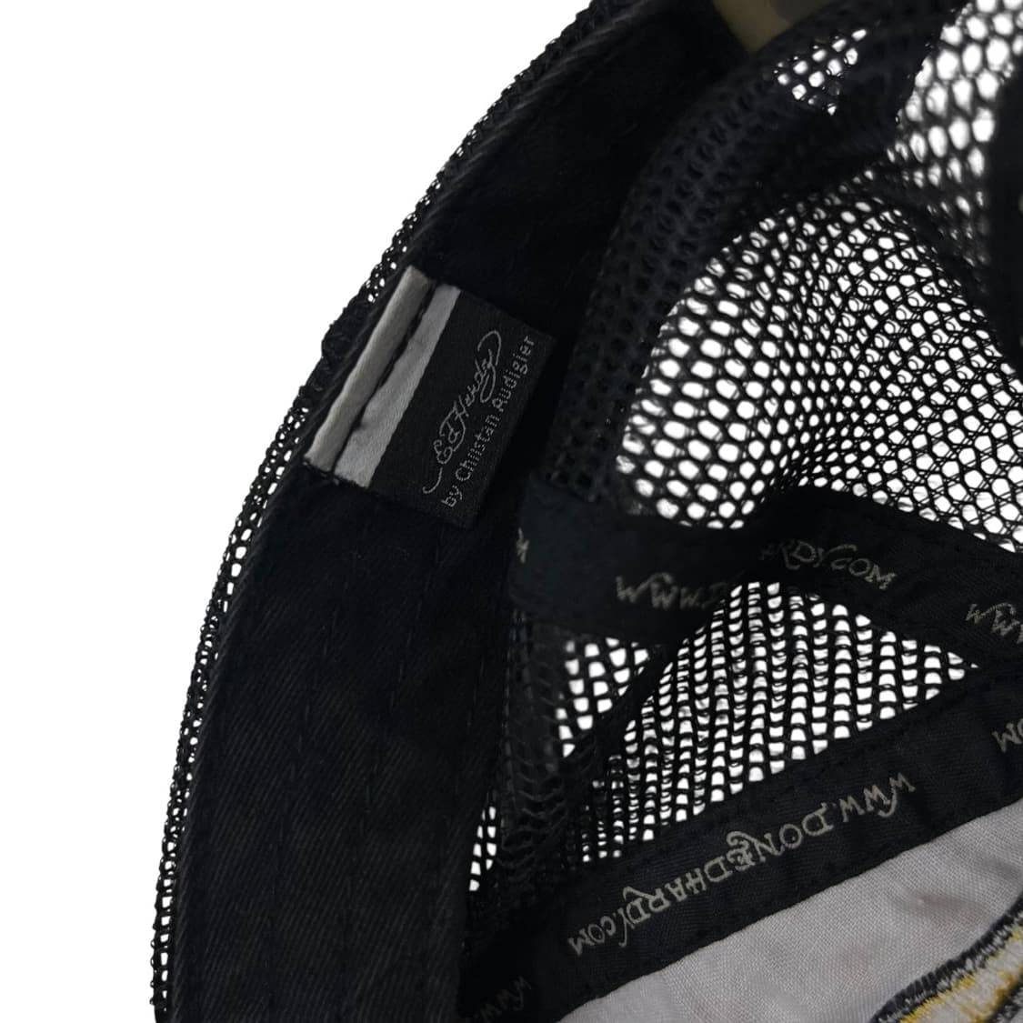 에드하디 y2k 타투 자수 베이지 메쉬캡 상품이미지8