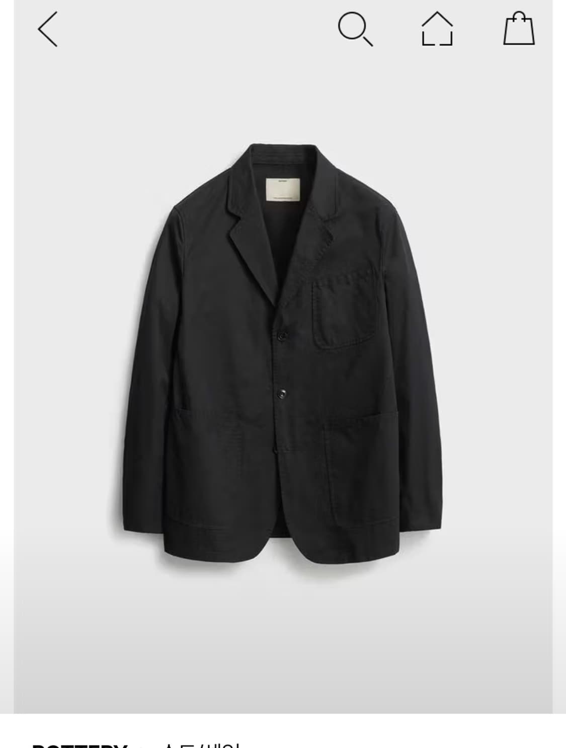 포터리 워시드 스포츠 자켓 3size 상품이미지1