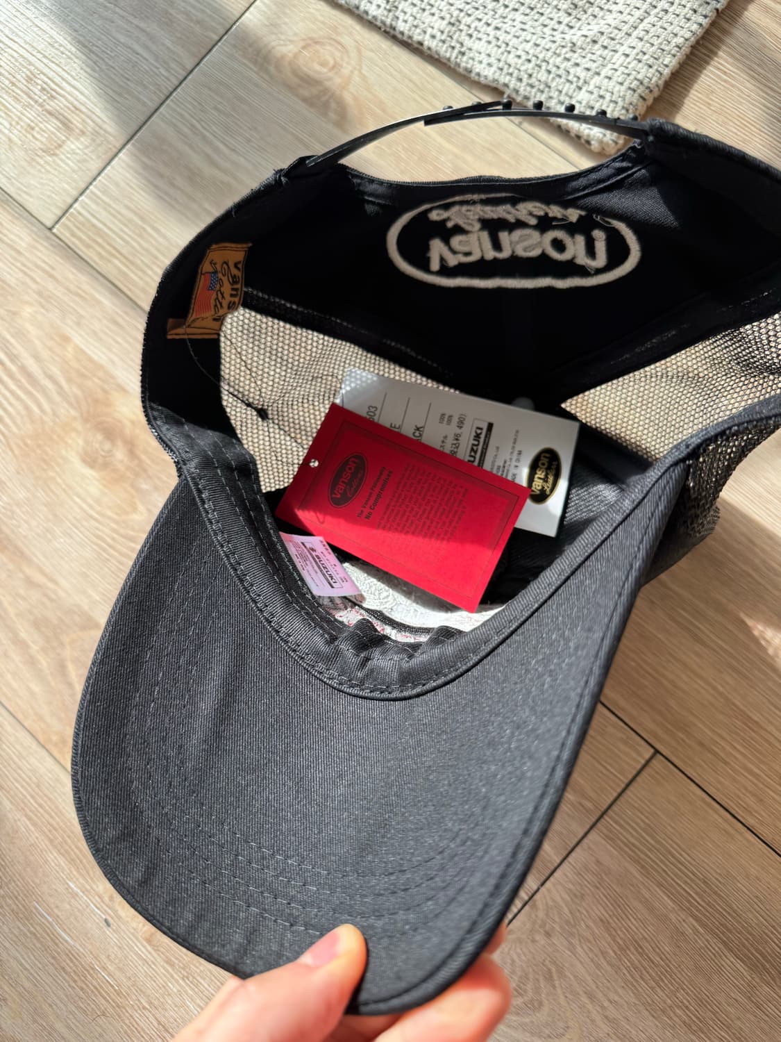 벤슨 vanson 트러커 매쉬캡 상품이미지3