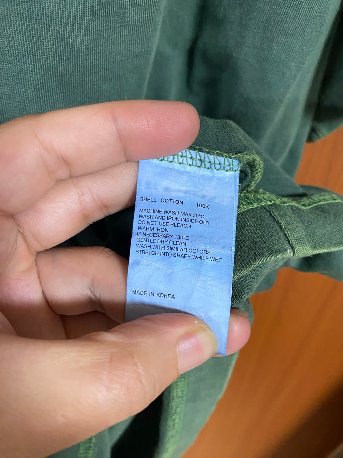 [VIVA] 비바스튜디오 가먼트다잉 로고 반팔티셔츠 XL사이즈 상품이미지3
