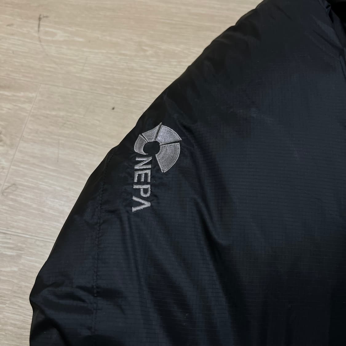 네파 에볼루션 덕다운 후드 패딩 점퍼 [블랙] M/95 상품이미지5