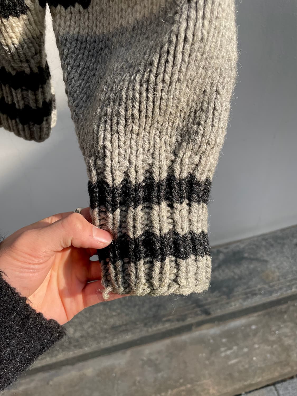 Cotton Club deer hooded Cowichan 상품이미지6