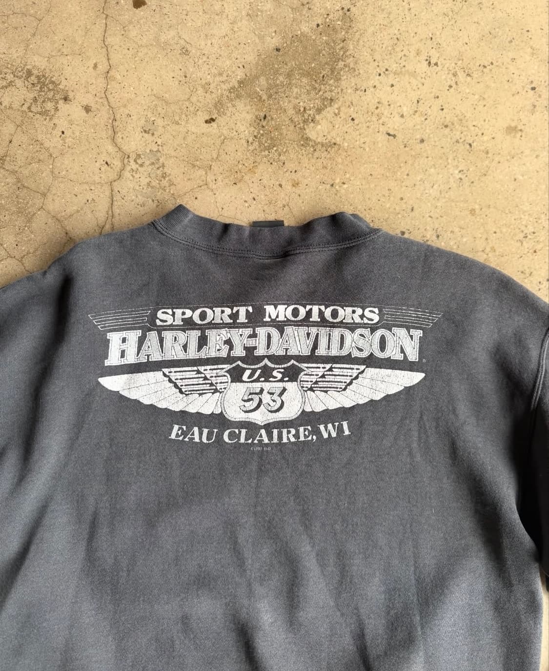 90s 할리데이비슨 라이트닝 스웻 상품이미지3